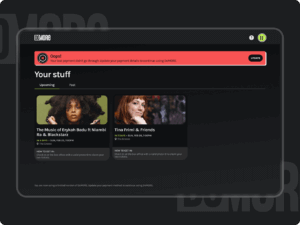 DoMORE — mobile redesign for a ticket subscription platform - Website Development - Photo 17