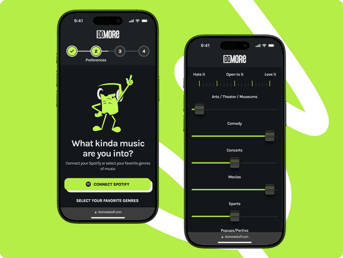 DoMORE — mobile redesign for a ticket subscription platform - Website Development - Photo 13