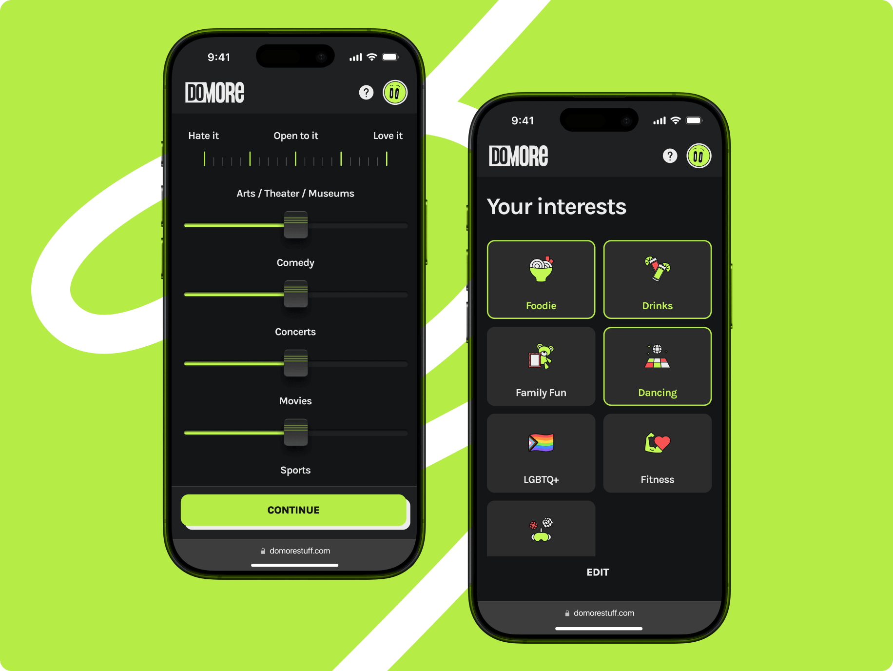 DoMORE — mobile redesign for a ticket subscription platform - Website Development - Photo 19