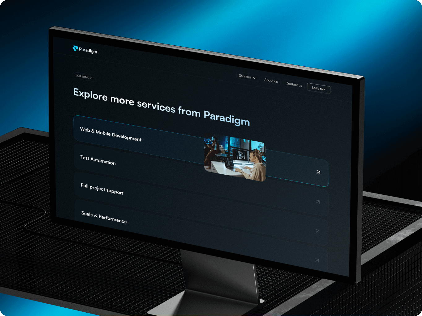 Paradigm – website for low-code software developers - Website Development - Photo 10