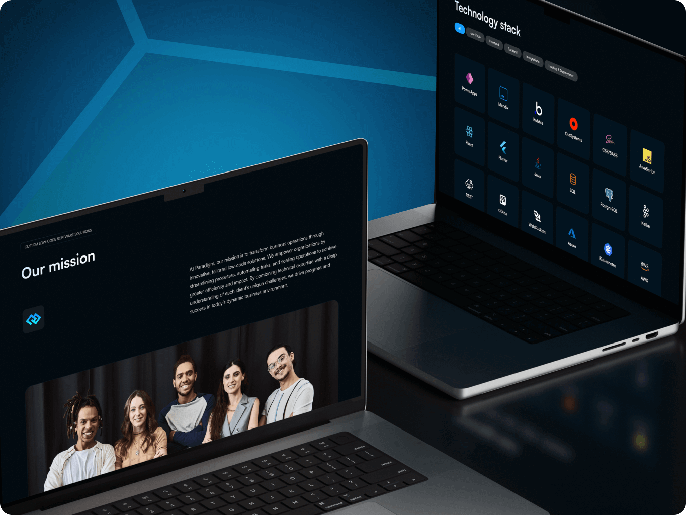 Paradigm – website for low-code software developers - Website Development - Photo 13