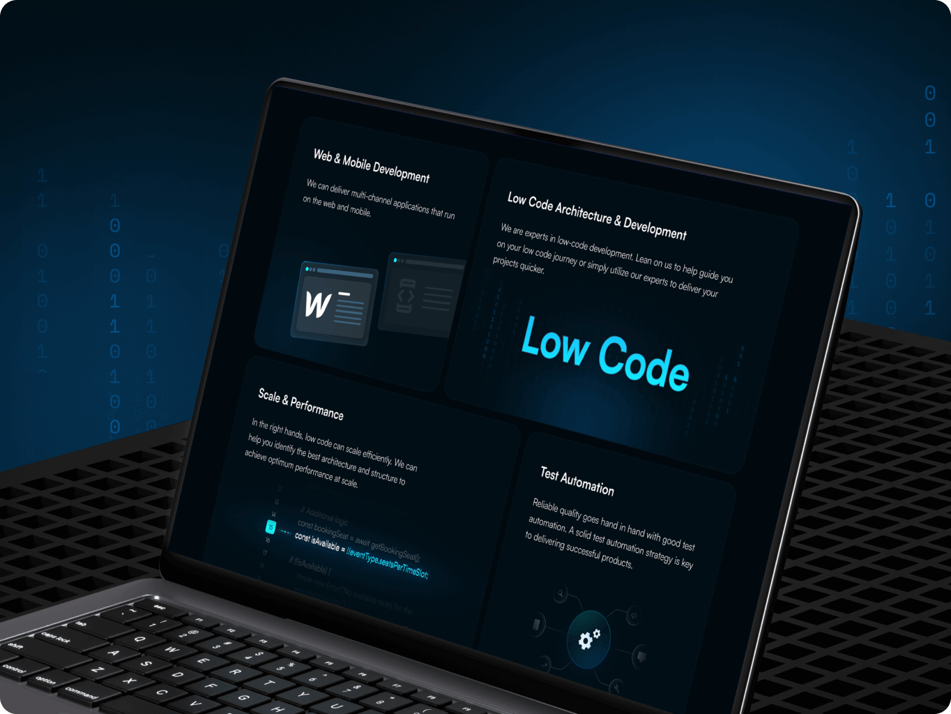 Paradigm – website for low-code software developers - Website Development - Photo 3