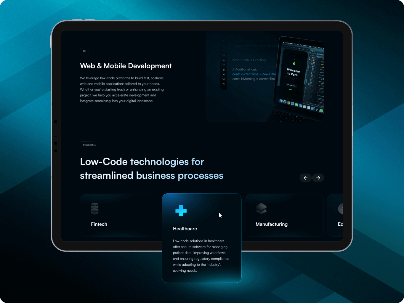 Paradigm – website for low-code software developers - Website Development - Photo 5