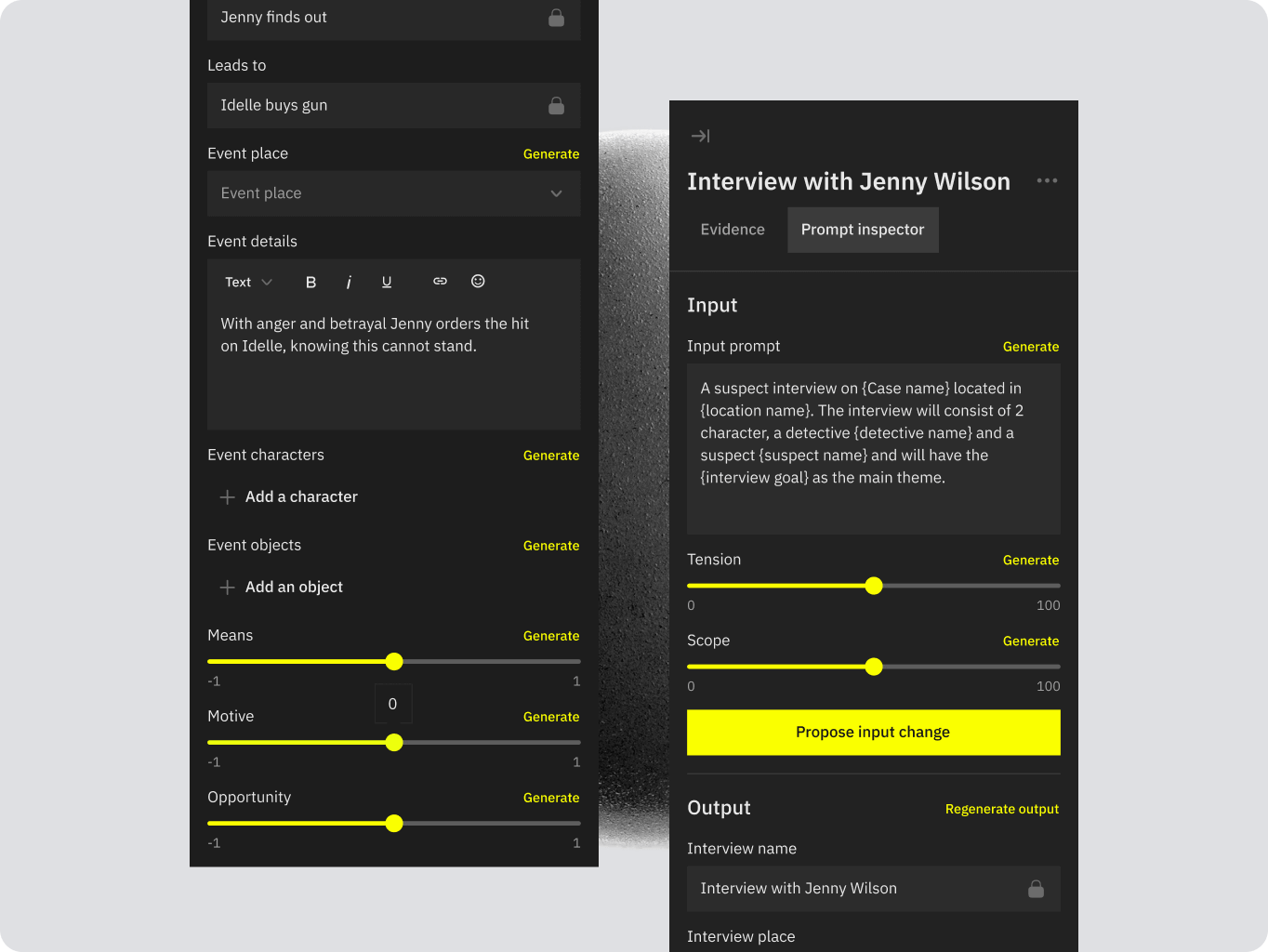 Wolf Games case maker studio – AI-<wbr>driven crime story creation - Website Development - Photo 19