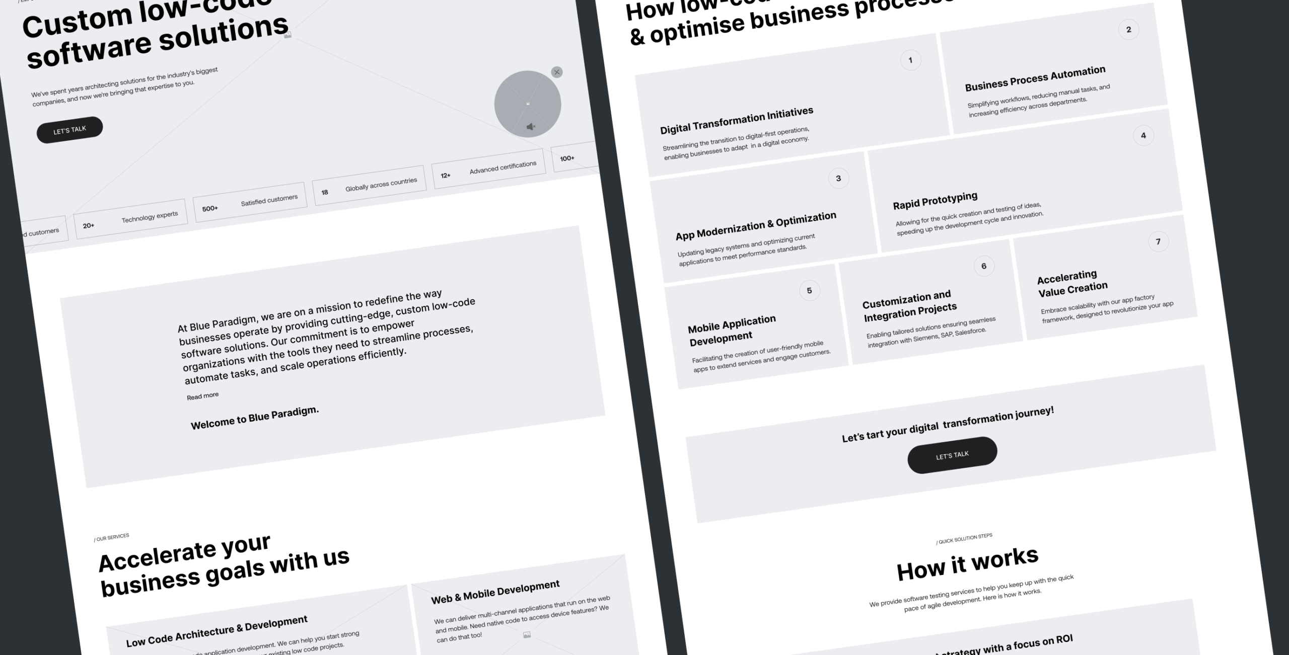 Paradigm – website for low-code software developers - Website Development - Photo 8