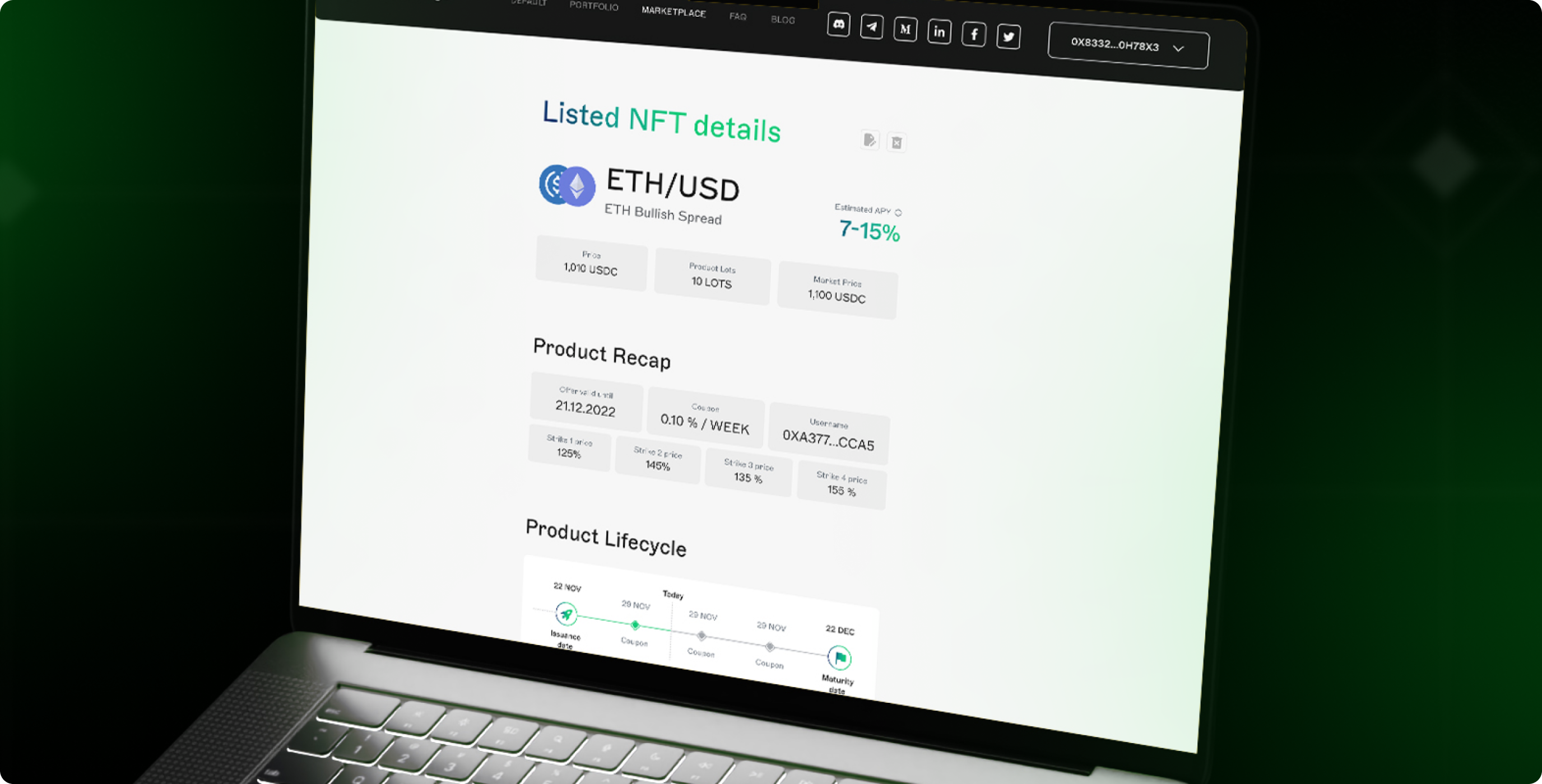 SuperHedge – principal-protected DeFi structured vaults - Website Development - Photo 11