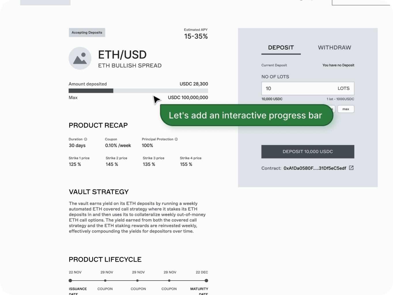 SuperHedge – principal-protected DeFi structured vaults - Website Development - Photo 8