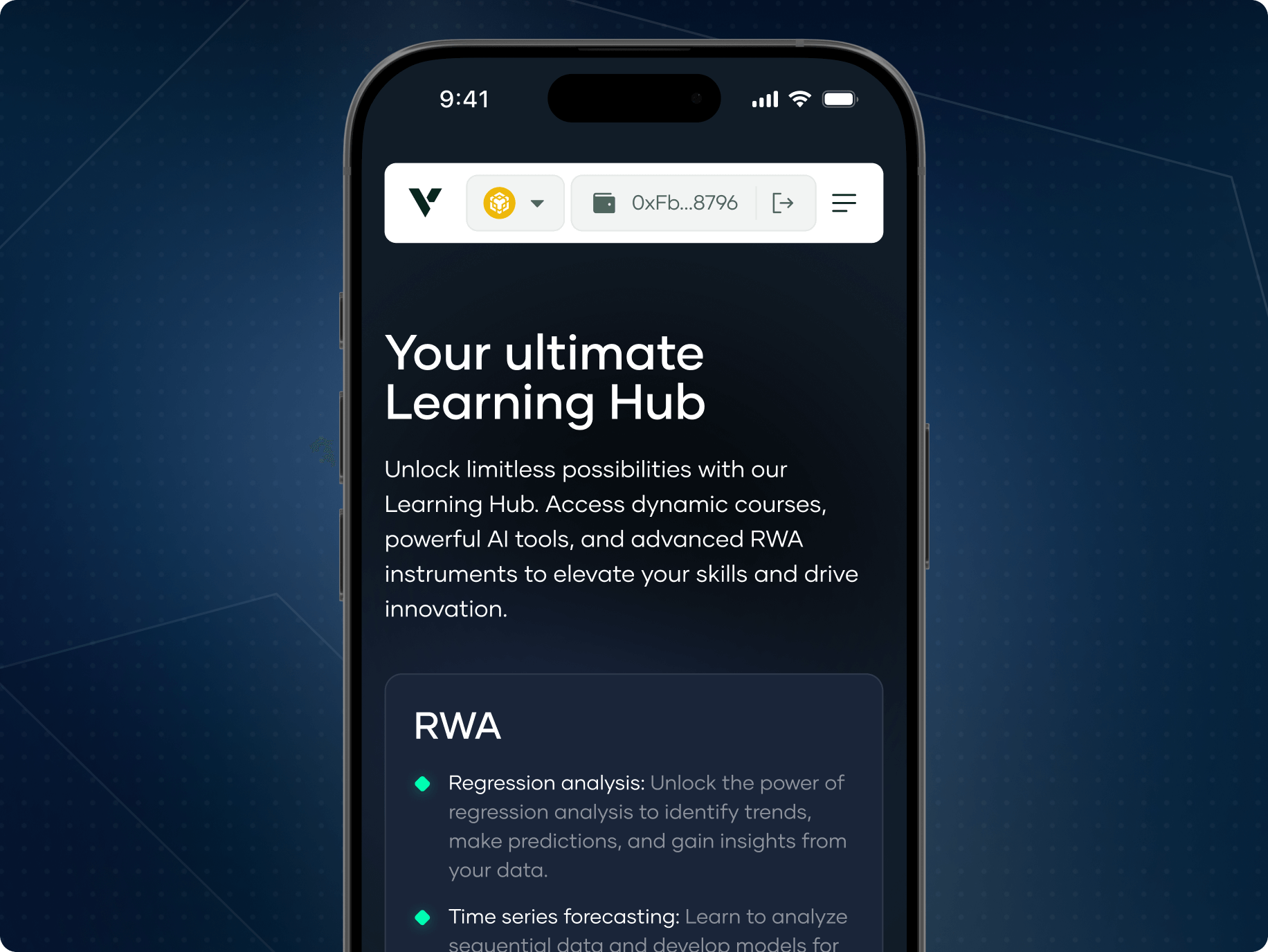 Value Chain – empowering investment through RWA tokenization and AI-driven insights - Website Development - Photo 18