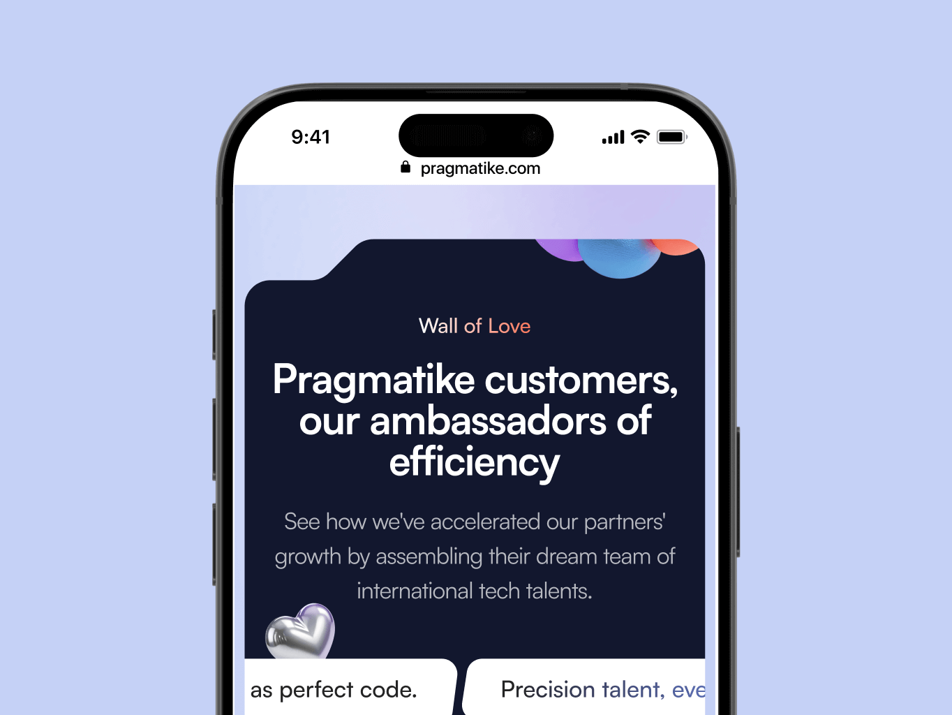 Pragmatike – IT talent recruitment platform - Website Development - Photo 3