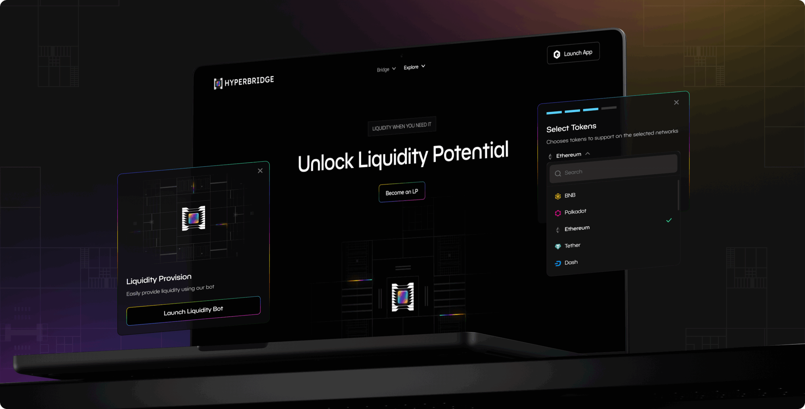 Hyperbridge – redefining cross-chain connectivity - Website Development - Photo 6