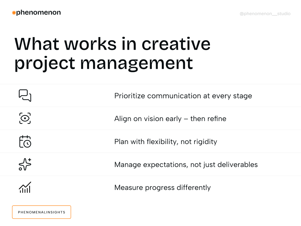 Why creative projects need different project management tactics - Photo 2