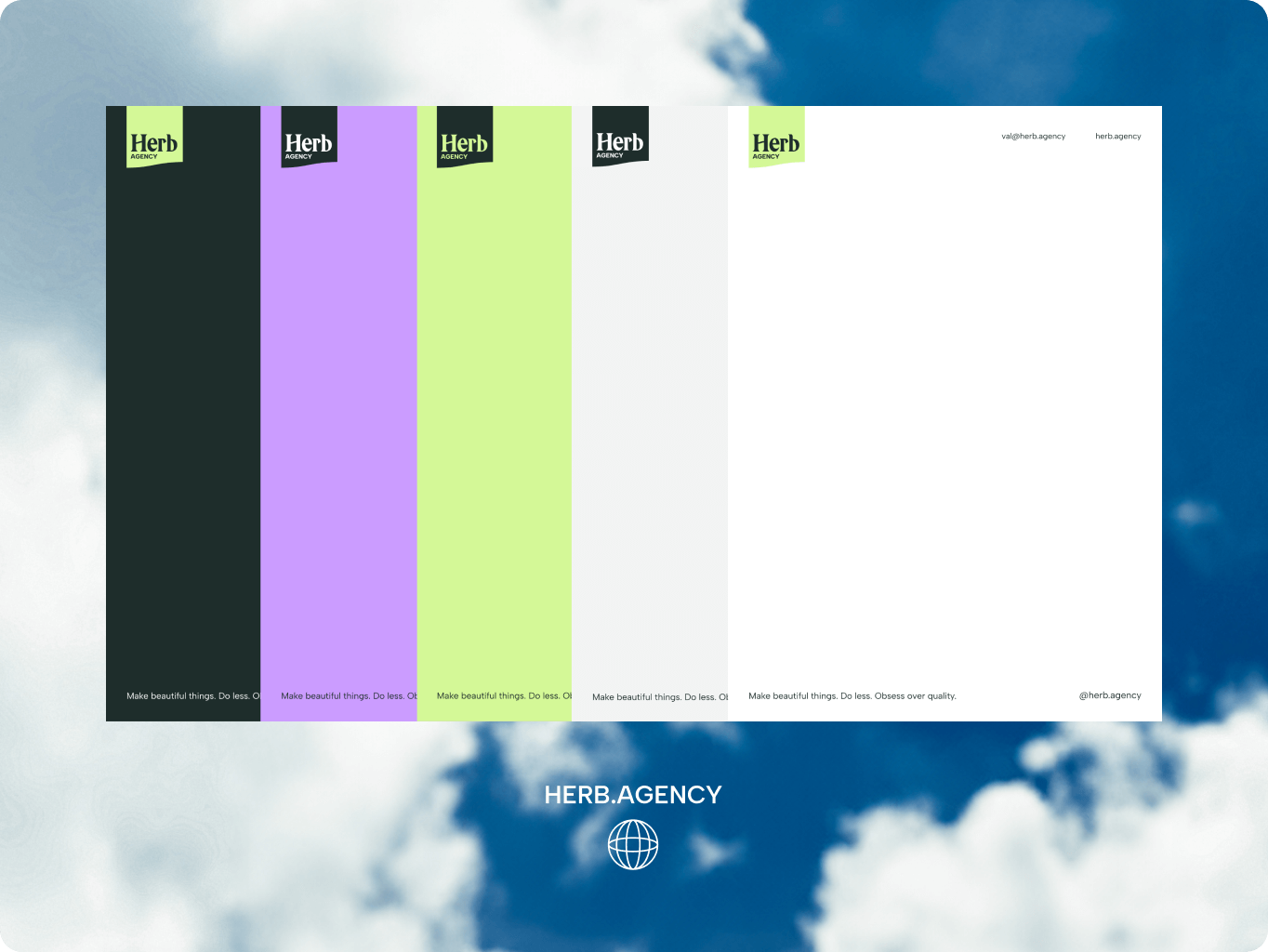 Herb.Agency – rebranding the cannabis experience - Website Development - Photo 2