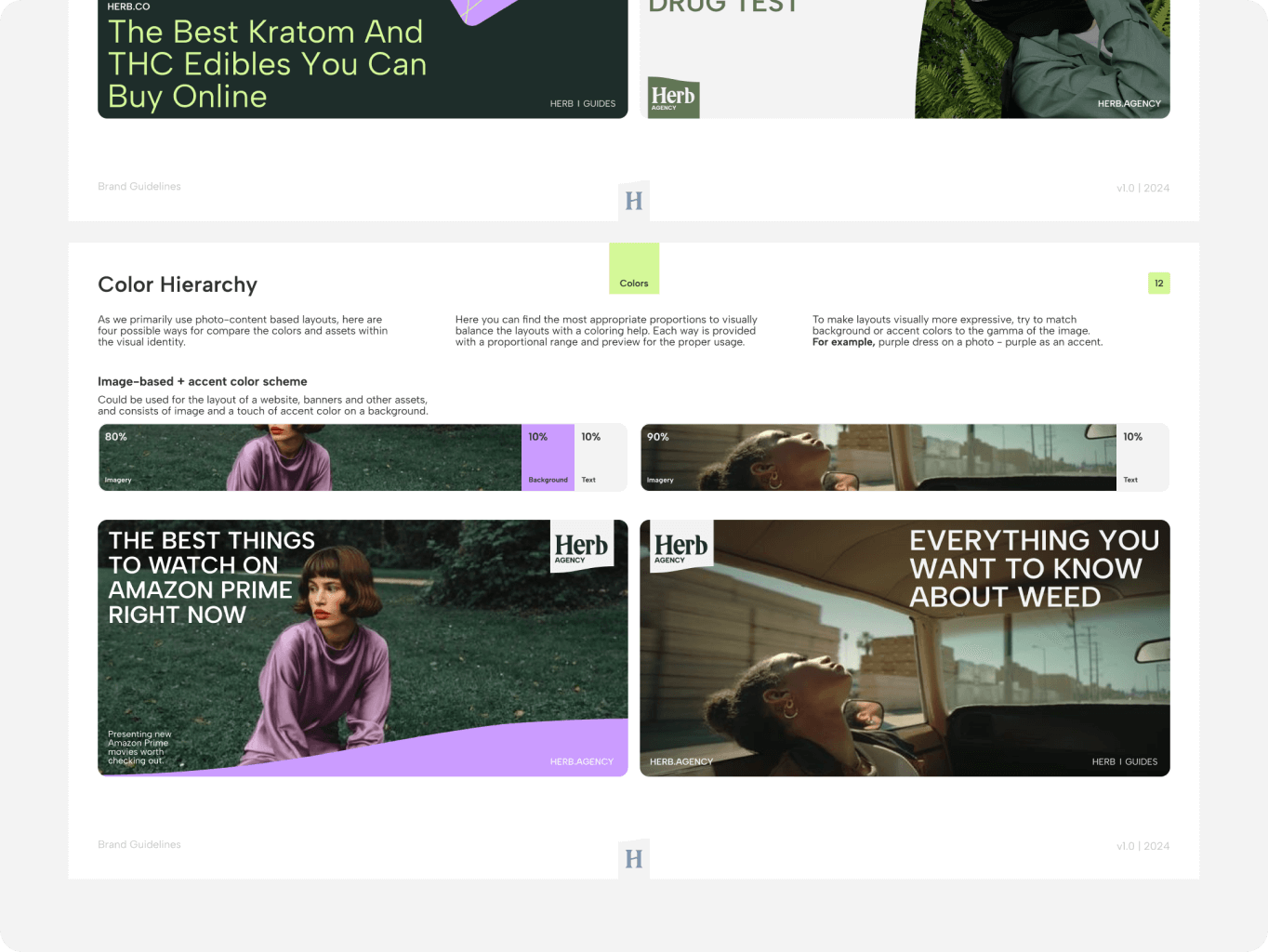 Herb.Agency – rebranding the cannabis experience - Website Development - Photo 15