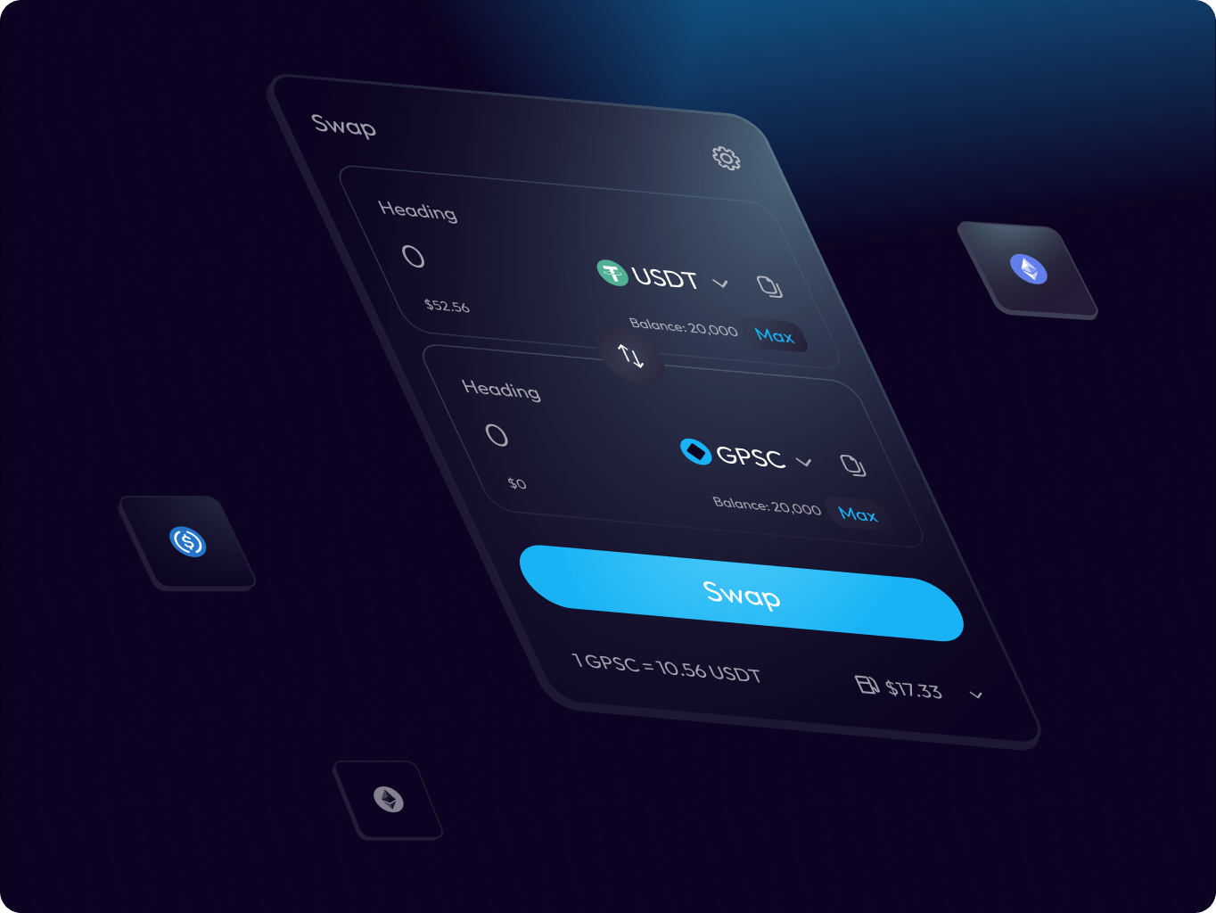 GlobalX – DEX - Website Development - Photo 3