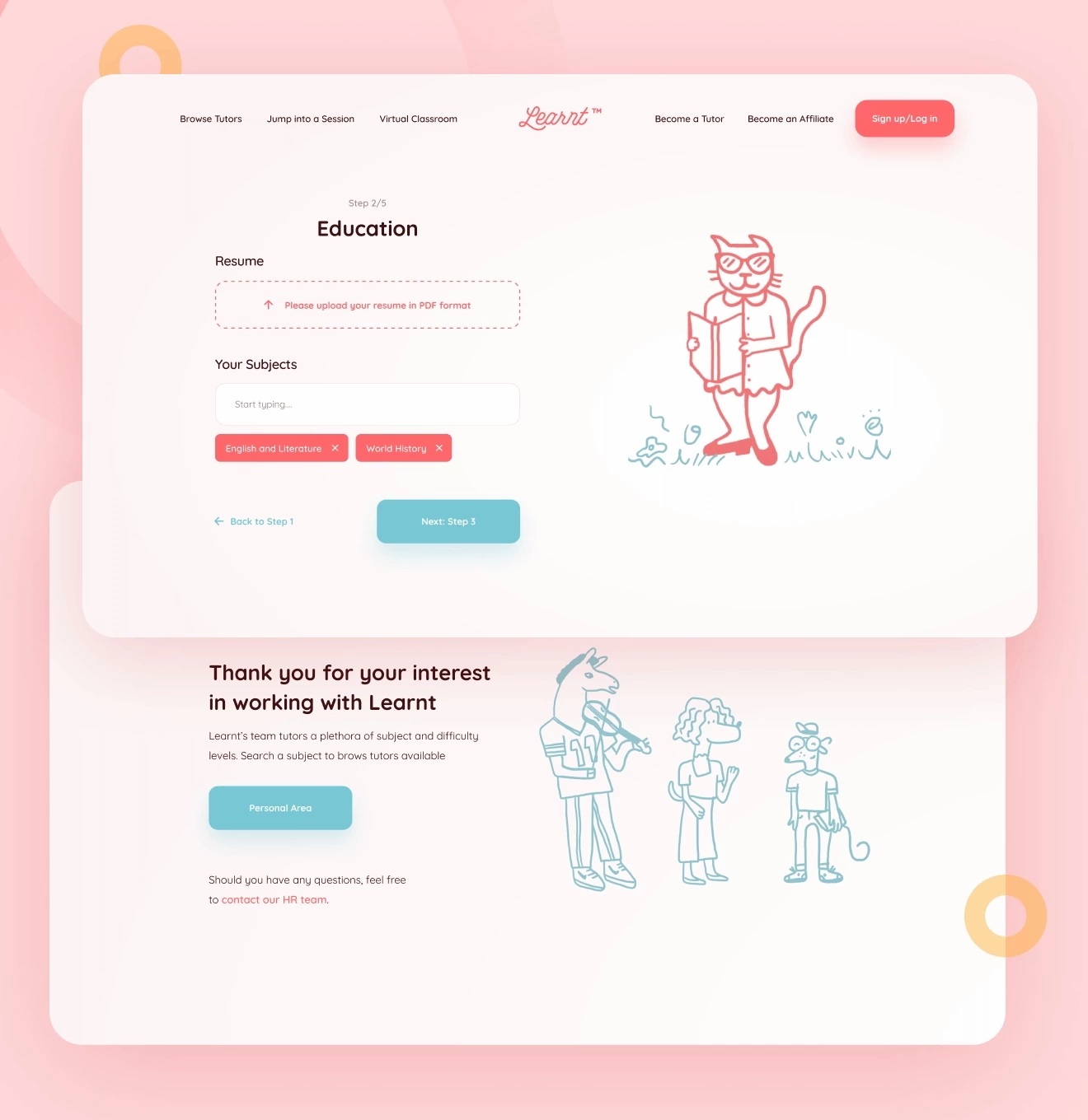 Learnt – online learning web app - Website Development - Photo 13