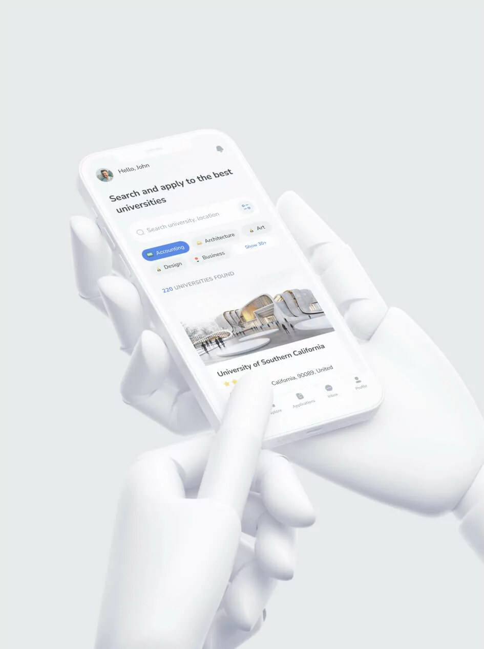 UVER – Universities Aggregator mobile app - image cover