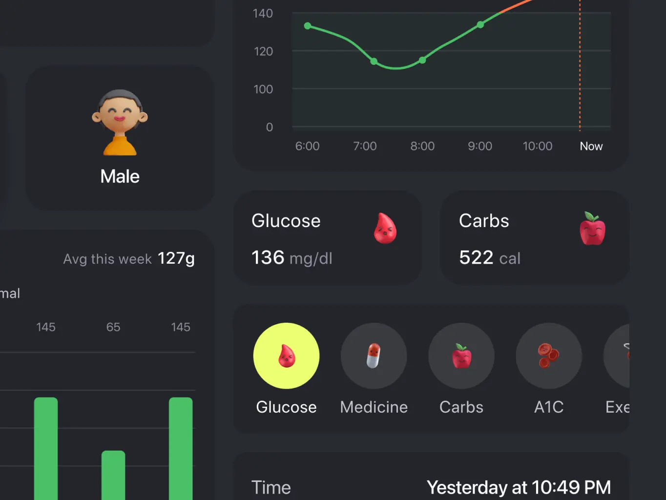 Glume – healthcare mobile app for diabetics - Website Development - Photo 11