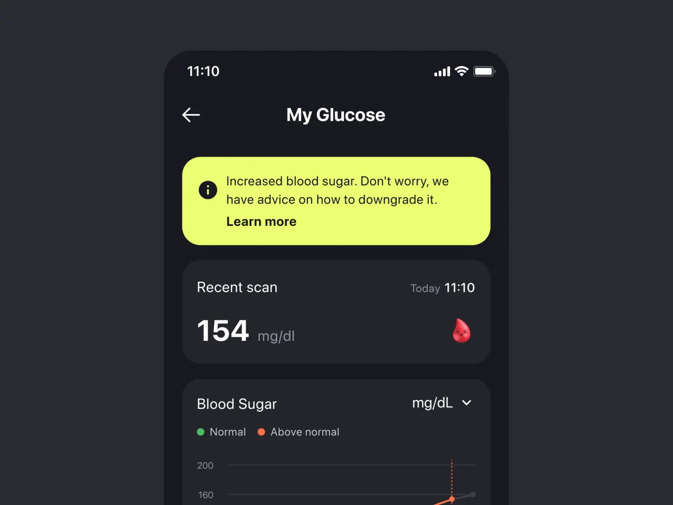 Glume – healthcare mobile app for diabetics - Website Development - Photo 15