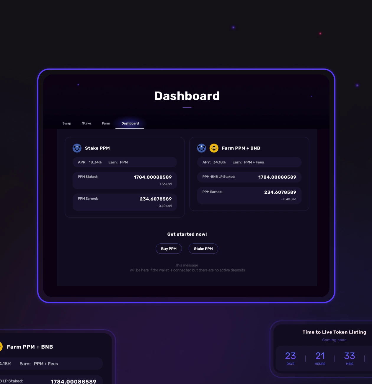 Punk Panda – swap, stake, and farming platform - Website Development - Photo 20