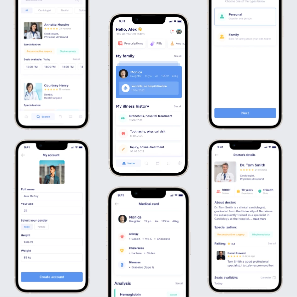 Medicare – Digital Doctor Mobile App - image cover