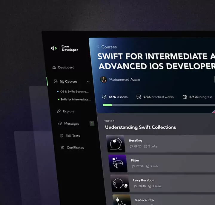 Core Developer – the platform for learning how to program - image cover