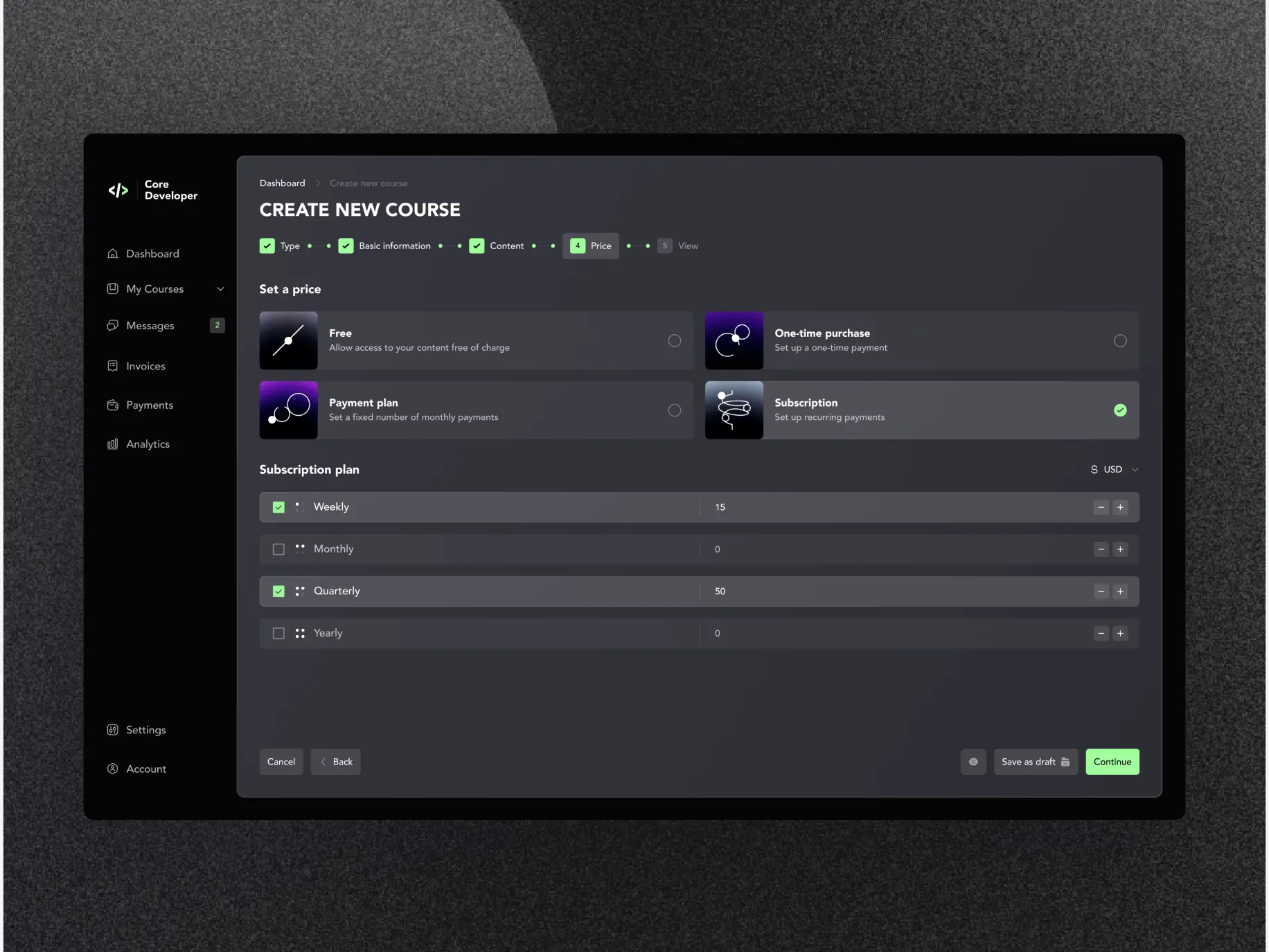 Core Developer – the platform for learning how to program - Website Development - Photo 18