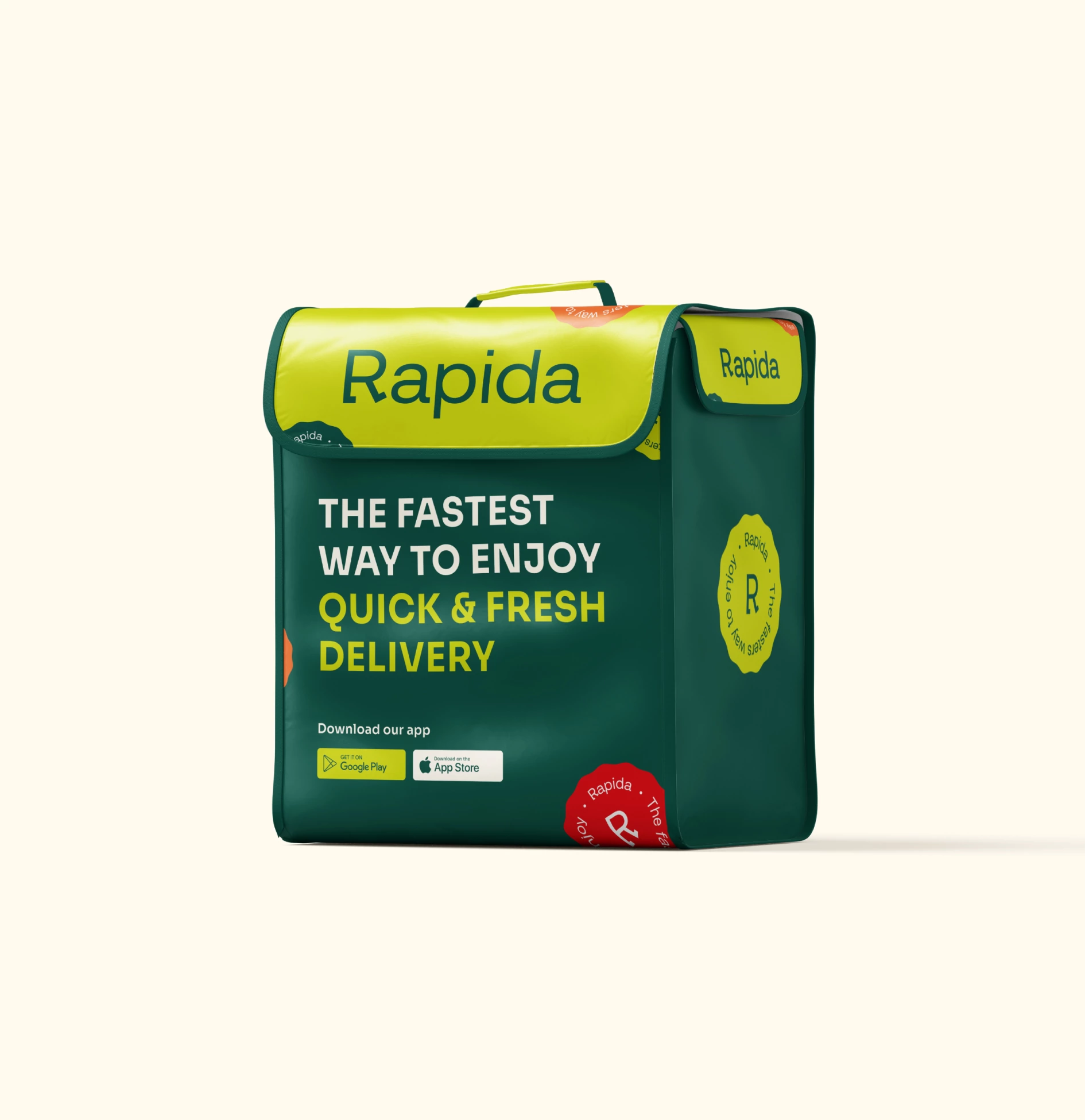 Rapida – Branding for the Delivery Service - Website Development - Photo 12