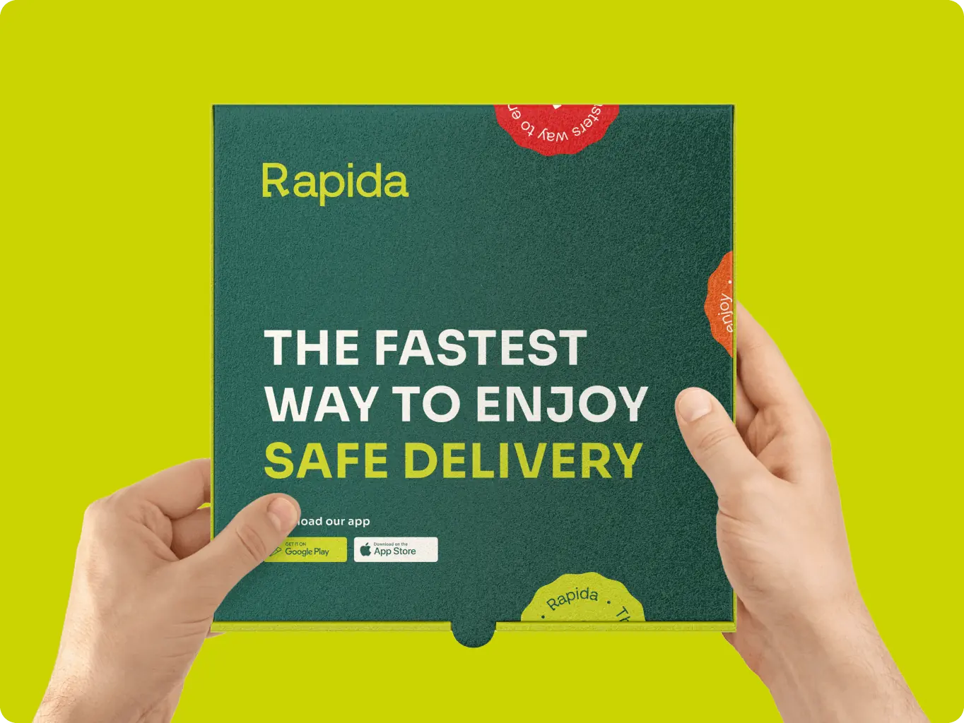 Rapida – branding for the delivery service - Website Development - Photo 2