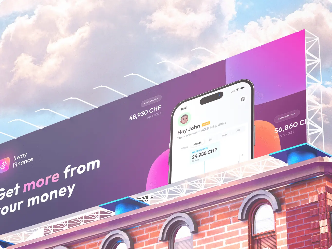 Sway Finance – branding for cash management application - Website Development - Photo 3