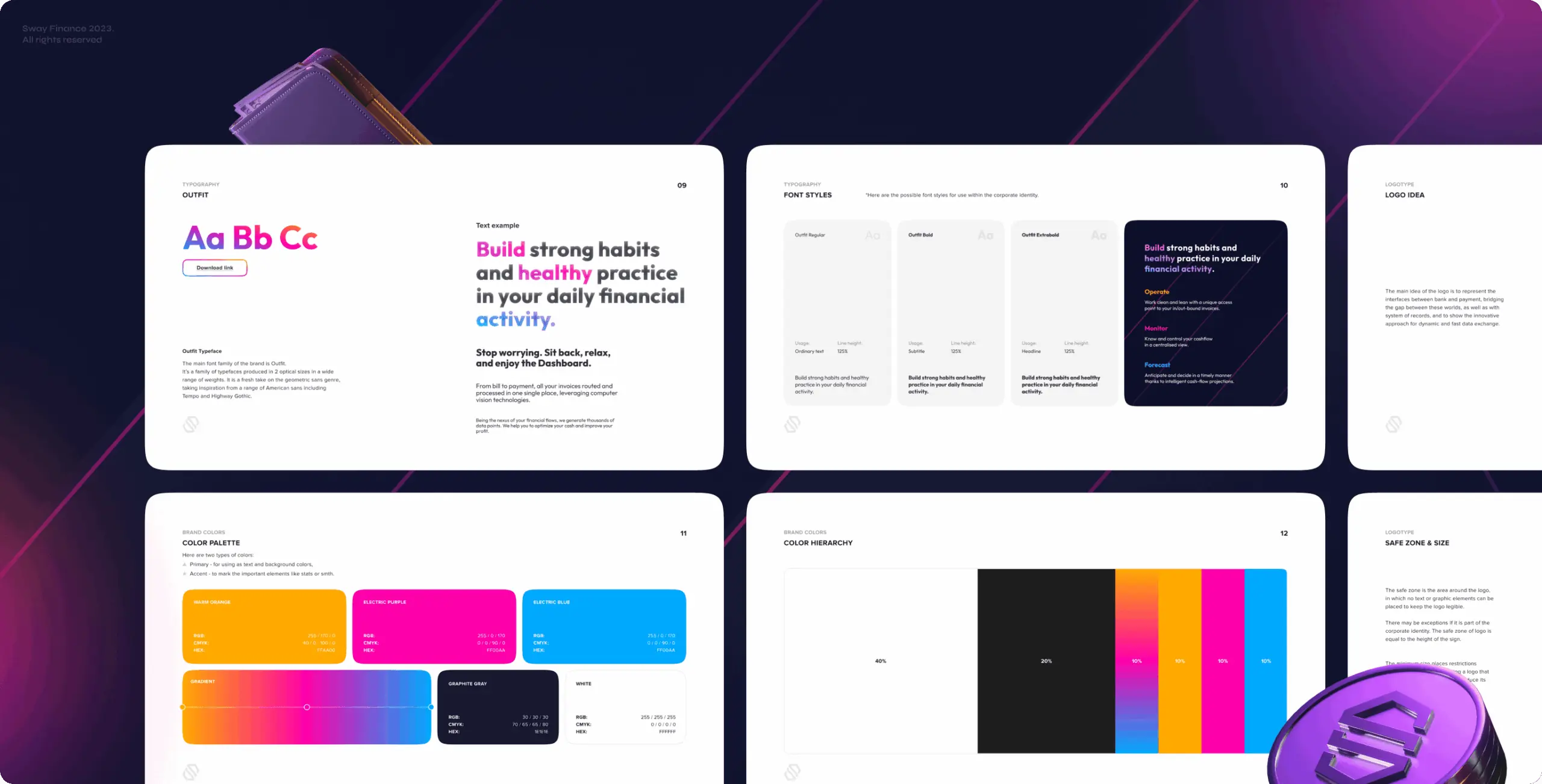Sway Finance – branding for cash management application - Website Development - Photo 16