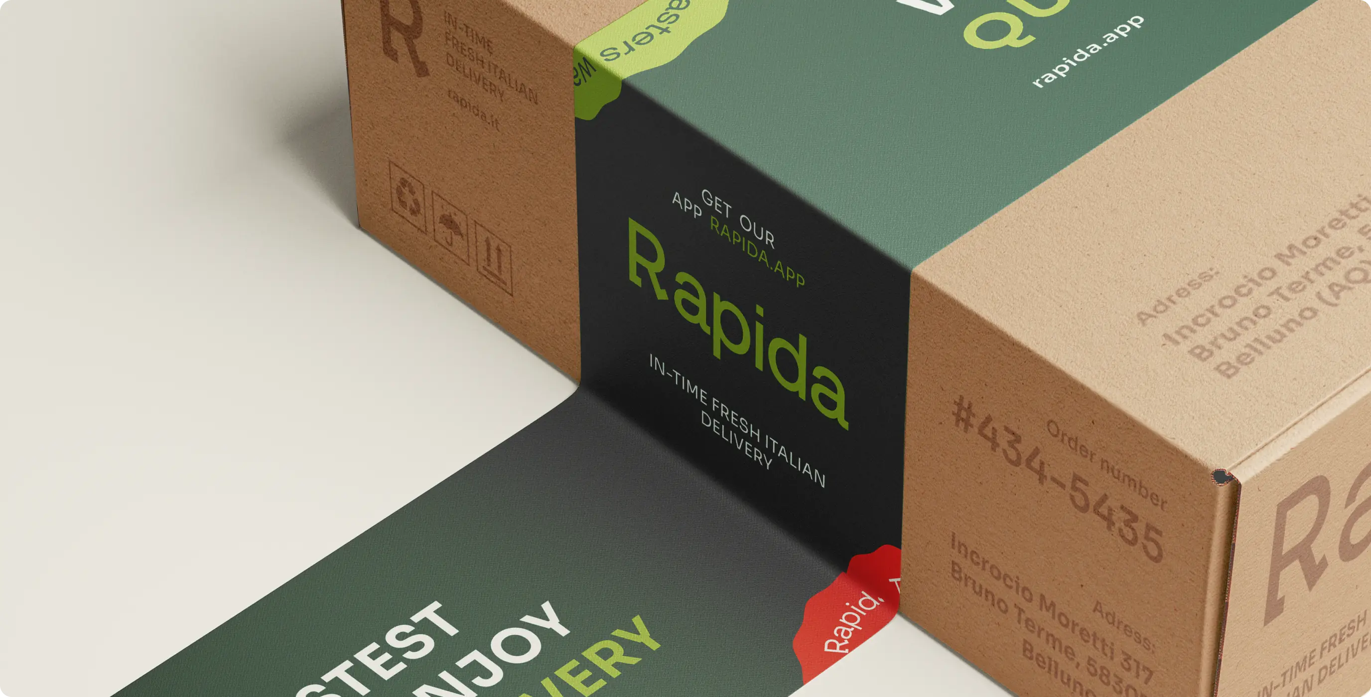 Rapida – branding for the delivery service - Website Development - Photo 11