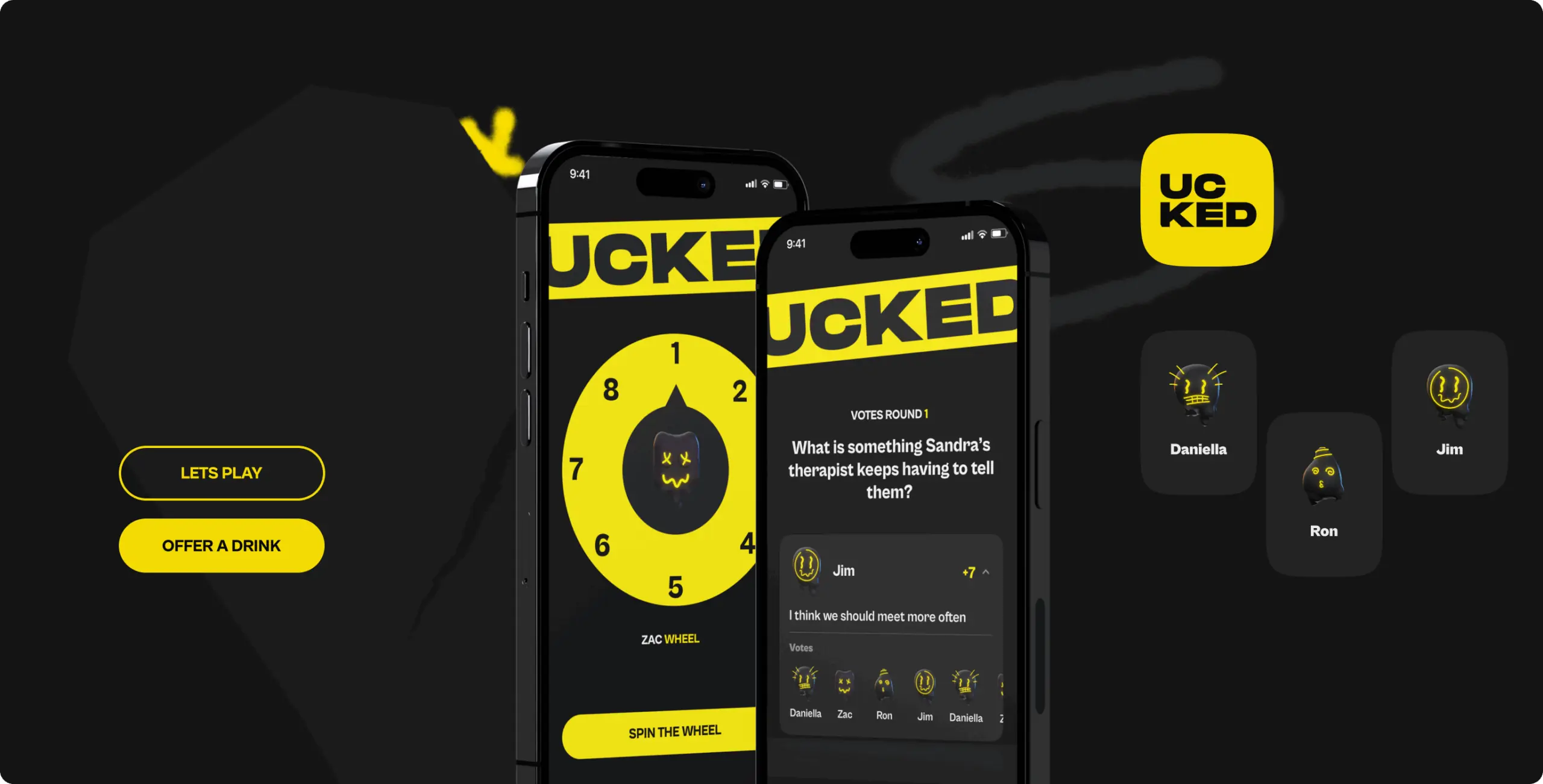 Ucked – branding for mobile application - Website Development - Photo 1