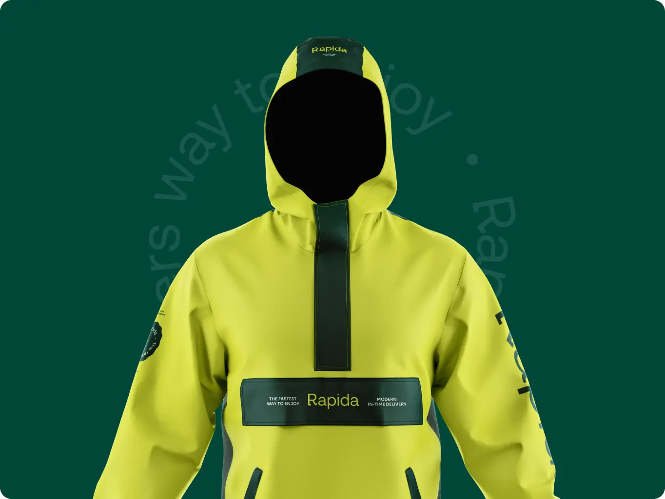 Rapida – branding for the delivery service - Website Development - Photo 18