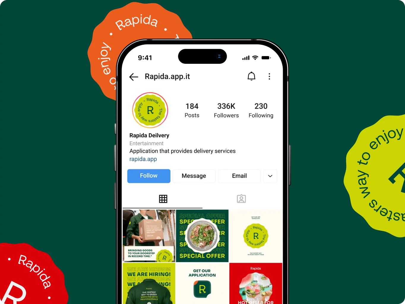 Rapida – branding for the delivery service - Website Development - Photo 22