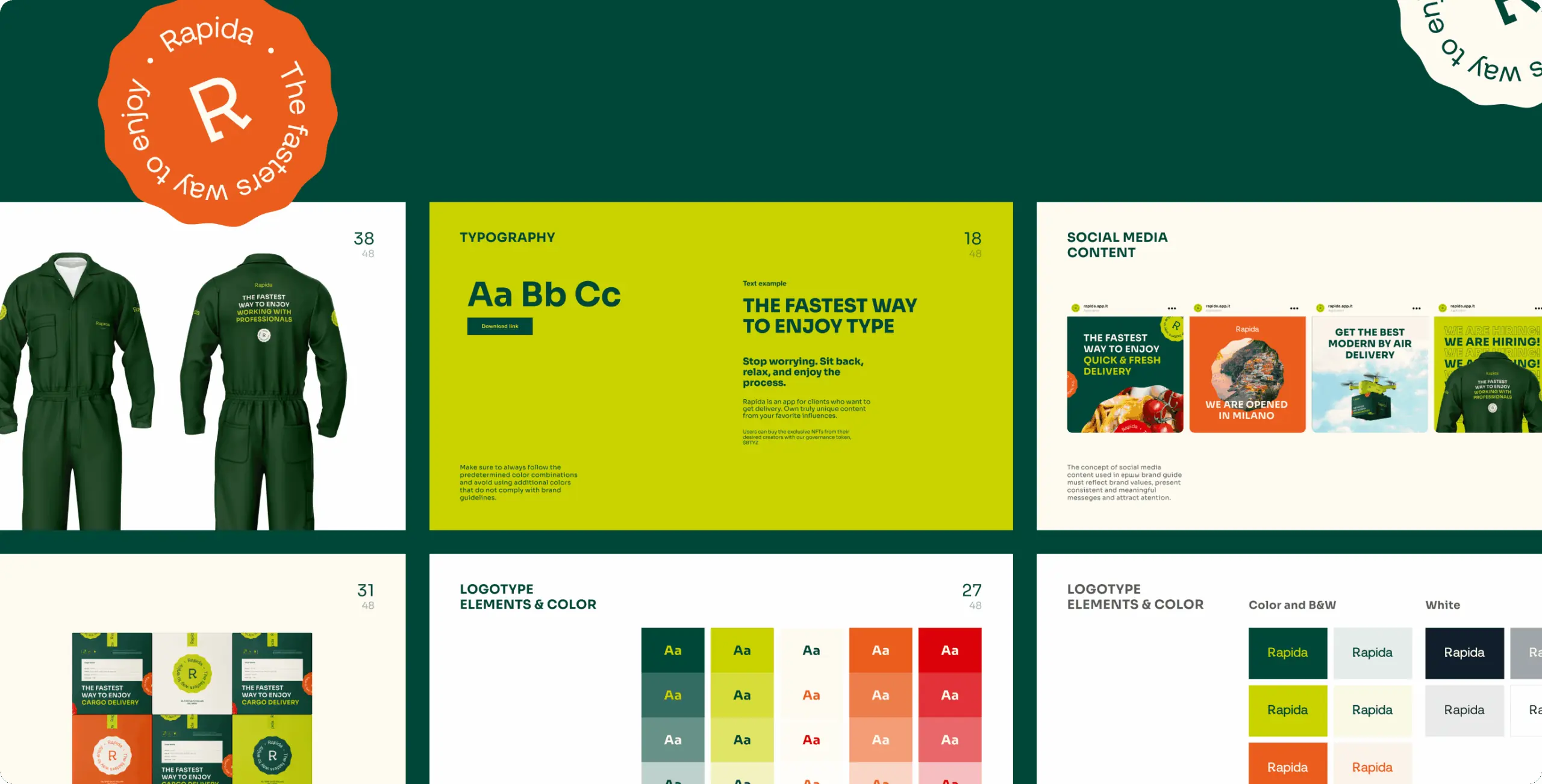 Rapida – branding for the delivery service - Website Development - Photo 25