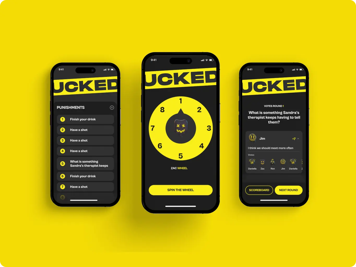 Ucked – branding for mobile application - Website Development - Photo 2