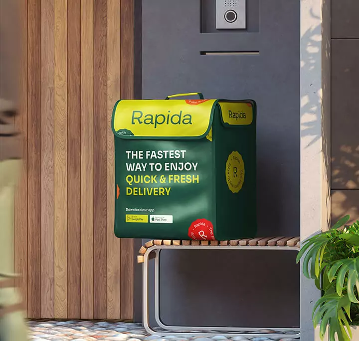 Rapida – Branding for the Delivery Service - image cover