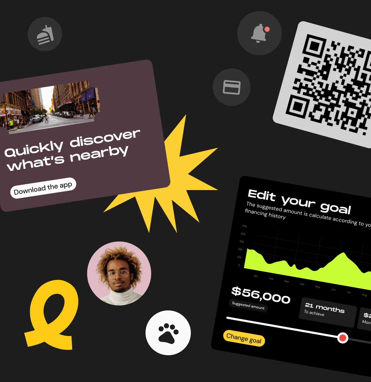 E-maganer – Promo website for mobile app for e-sim management - Website Development - Photo 5
