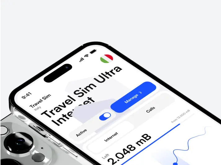 E-manager – mobile app for e-sim management - image cover
