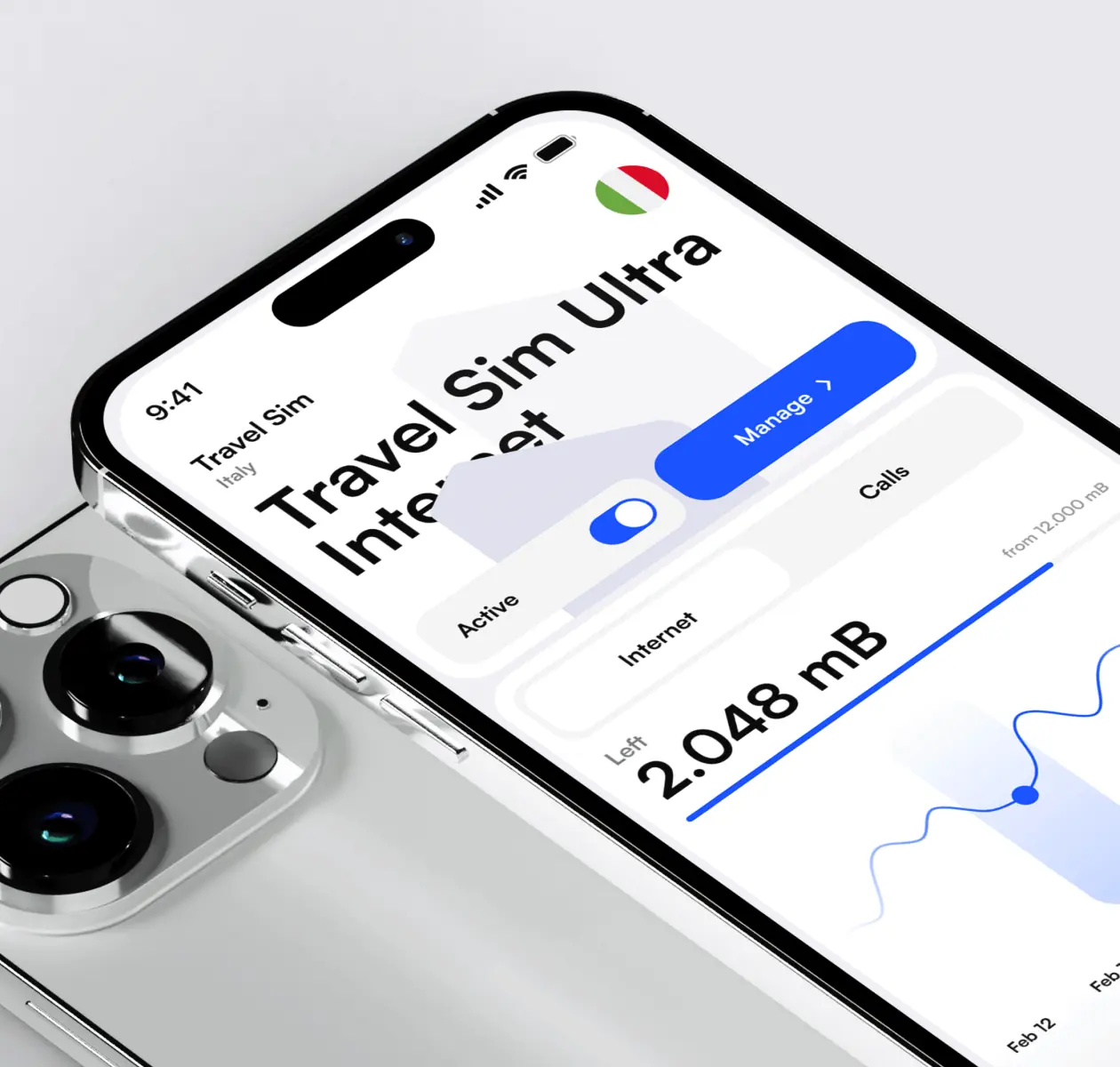 E-manager – mobile app for e-sim management - image cover