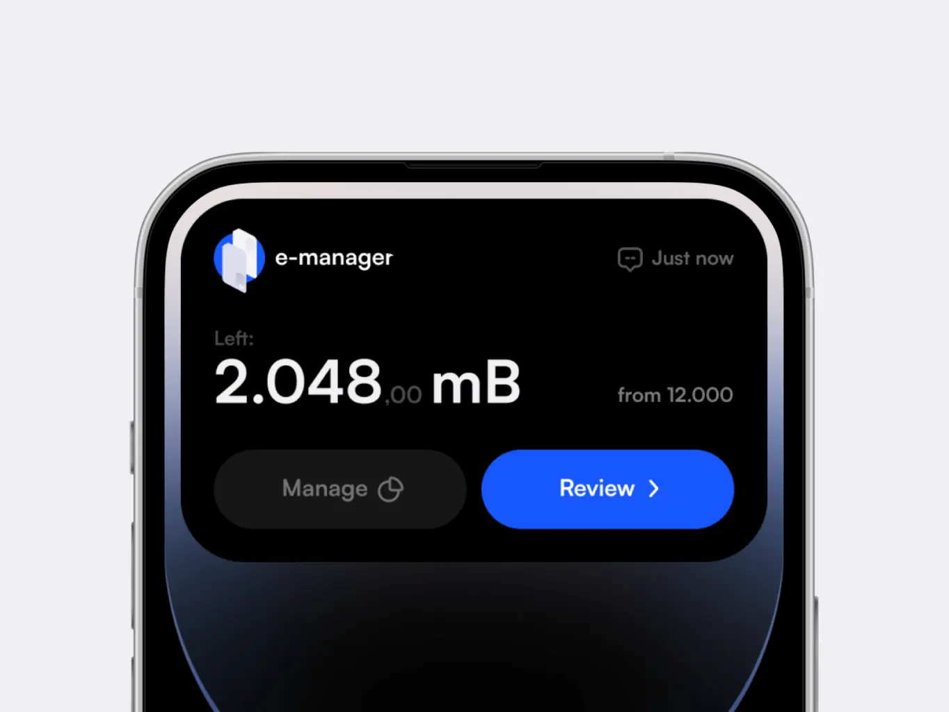 E-manager – mobile app for e-sim management - Website Development - Photo 15