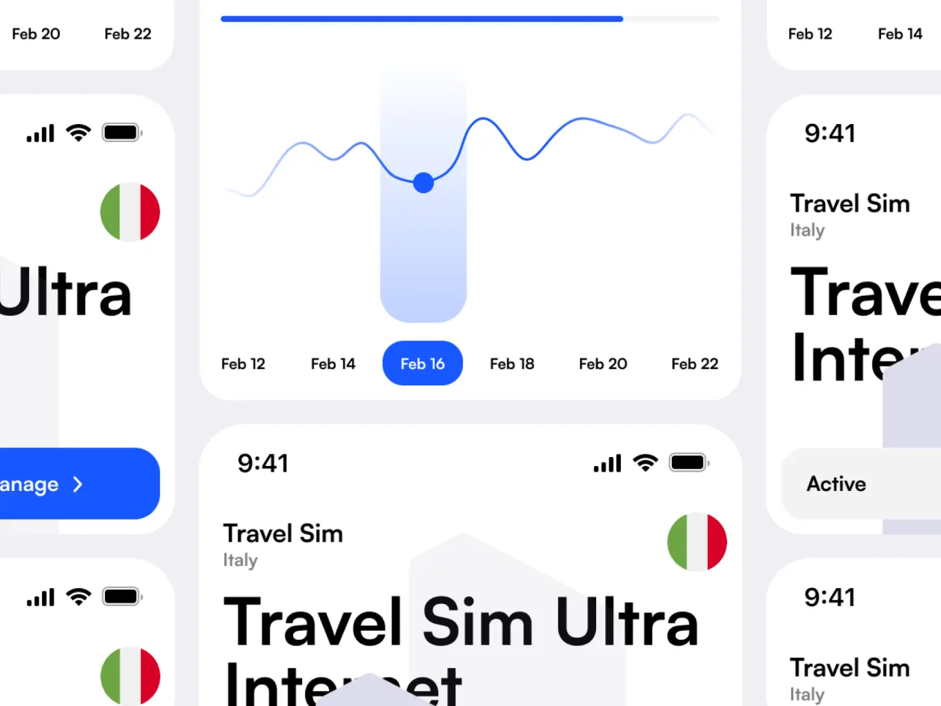 E-manager – mobile app for e-sim management - Website Development - Photo 17
