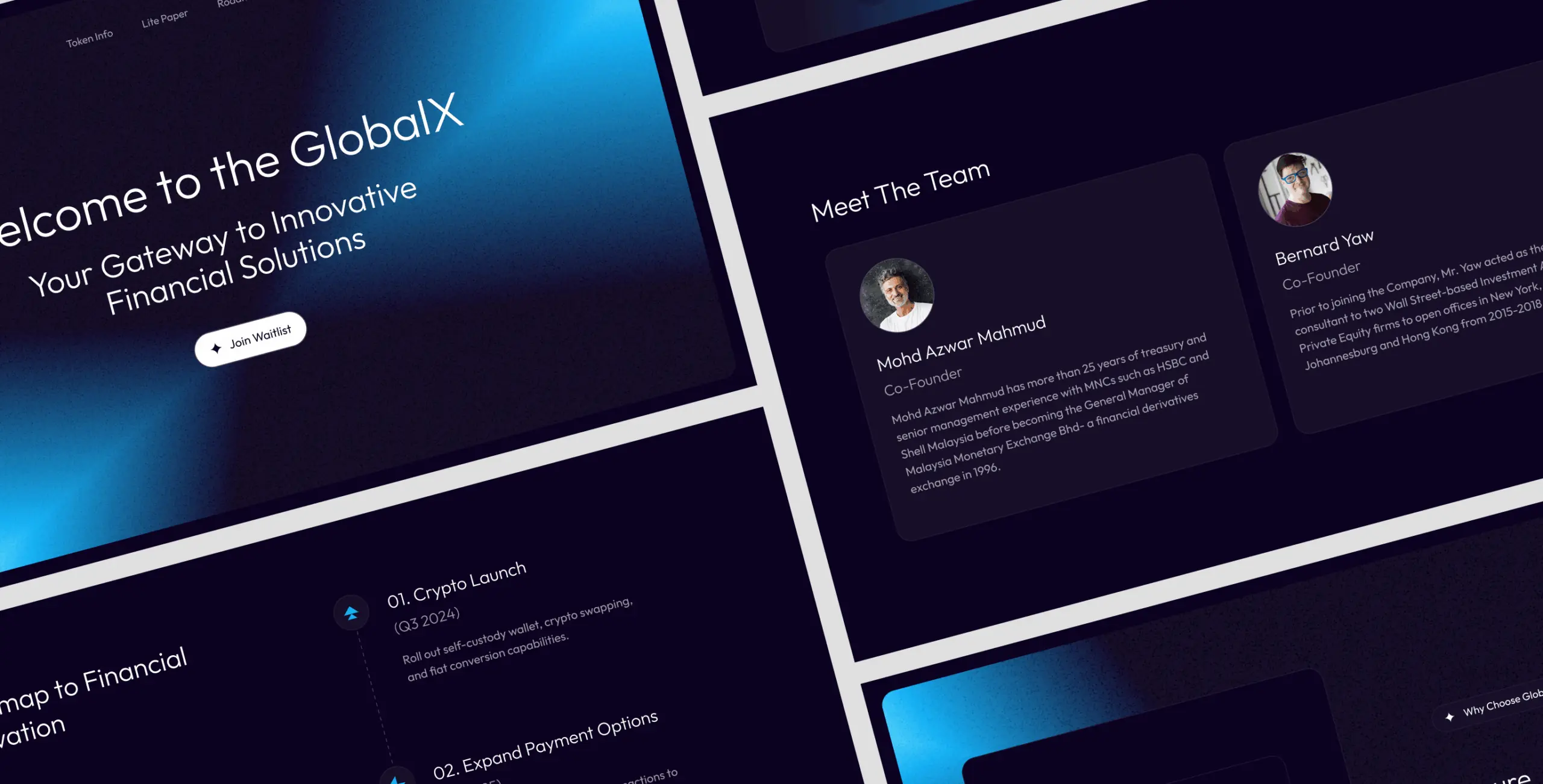 GlobalX – promo website for DEX - Website Development - Photo 7