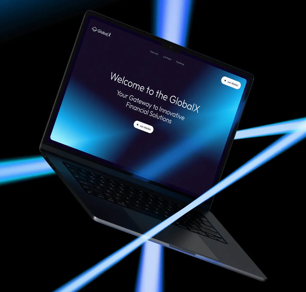GlobalX – promo website for DEX - image cover