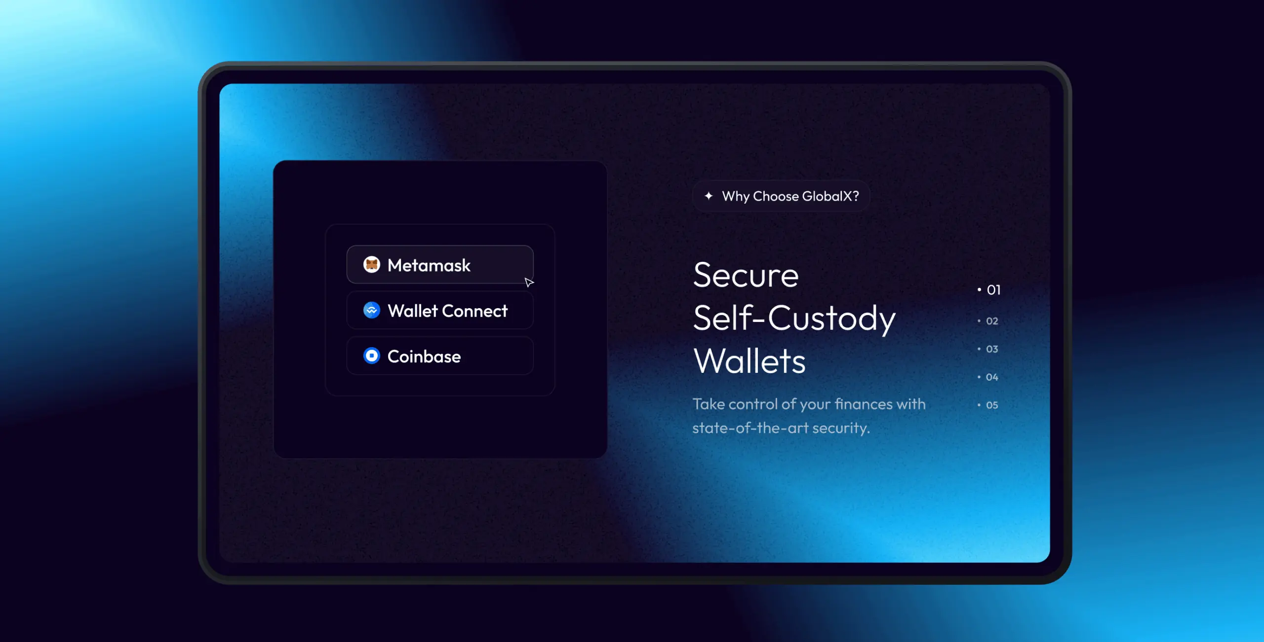 GlobalX – promo website for DEX - Website Development - Photo 2