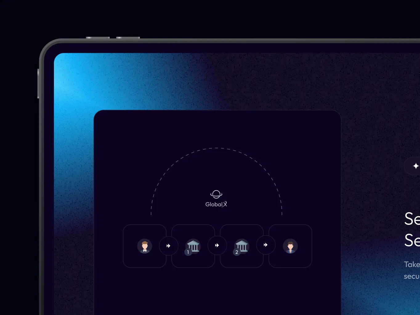 GlobalX – promo website for DEX - Website Development - Photo 5