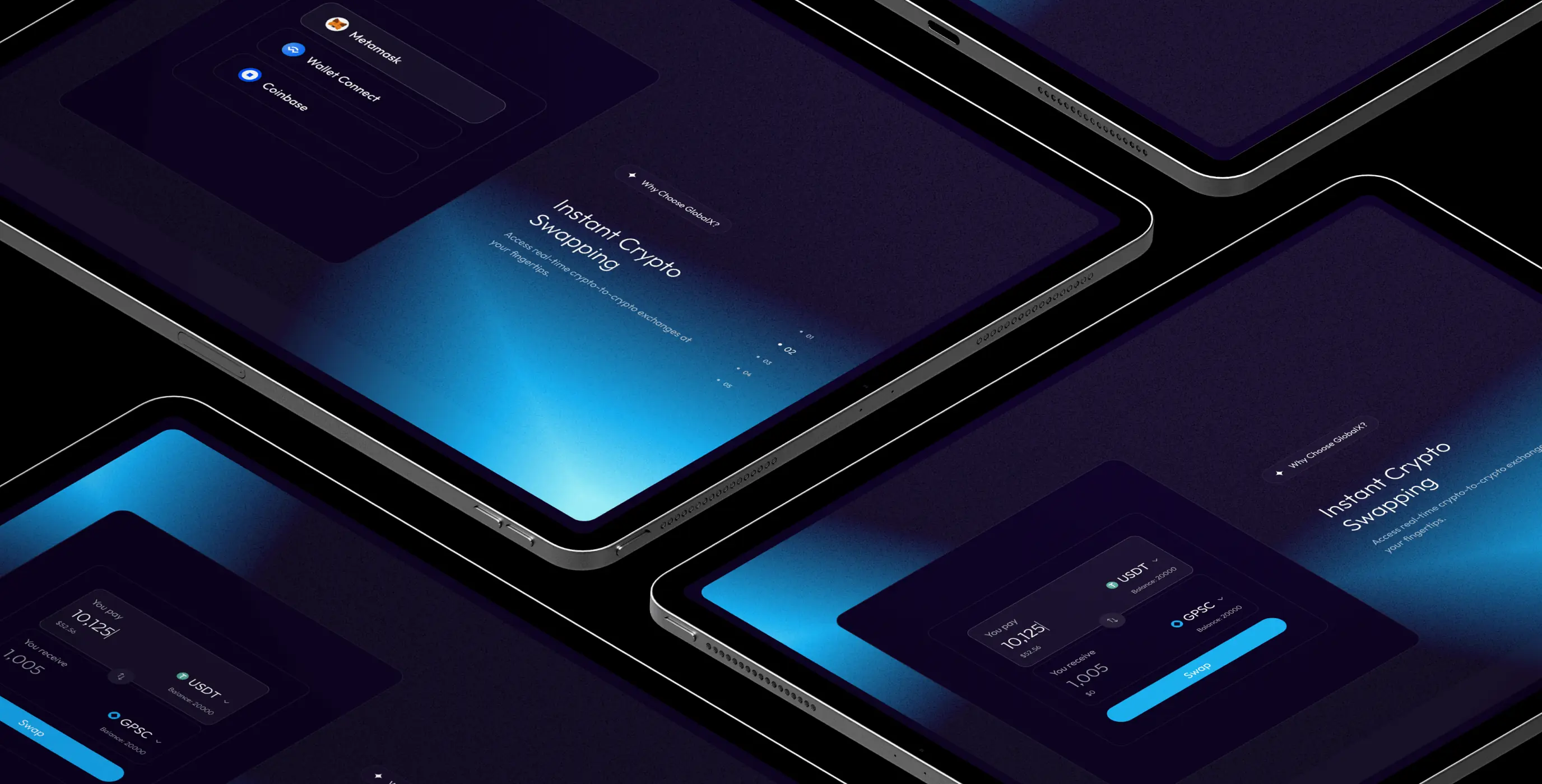 GlobalX – promo website for DEX - Website Development - Photo 10