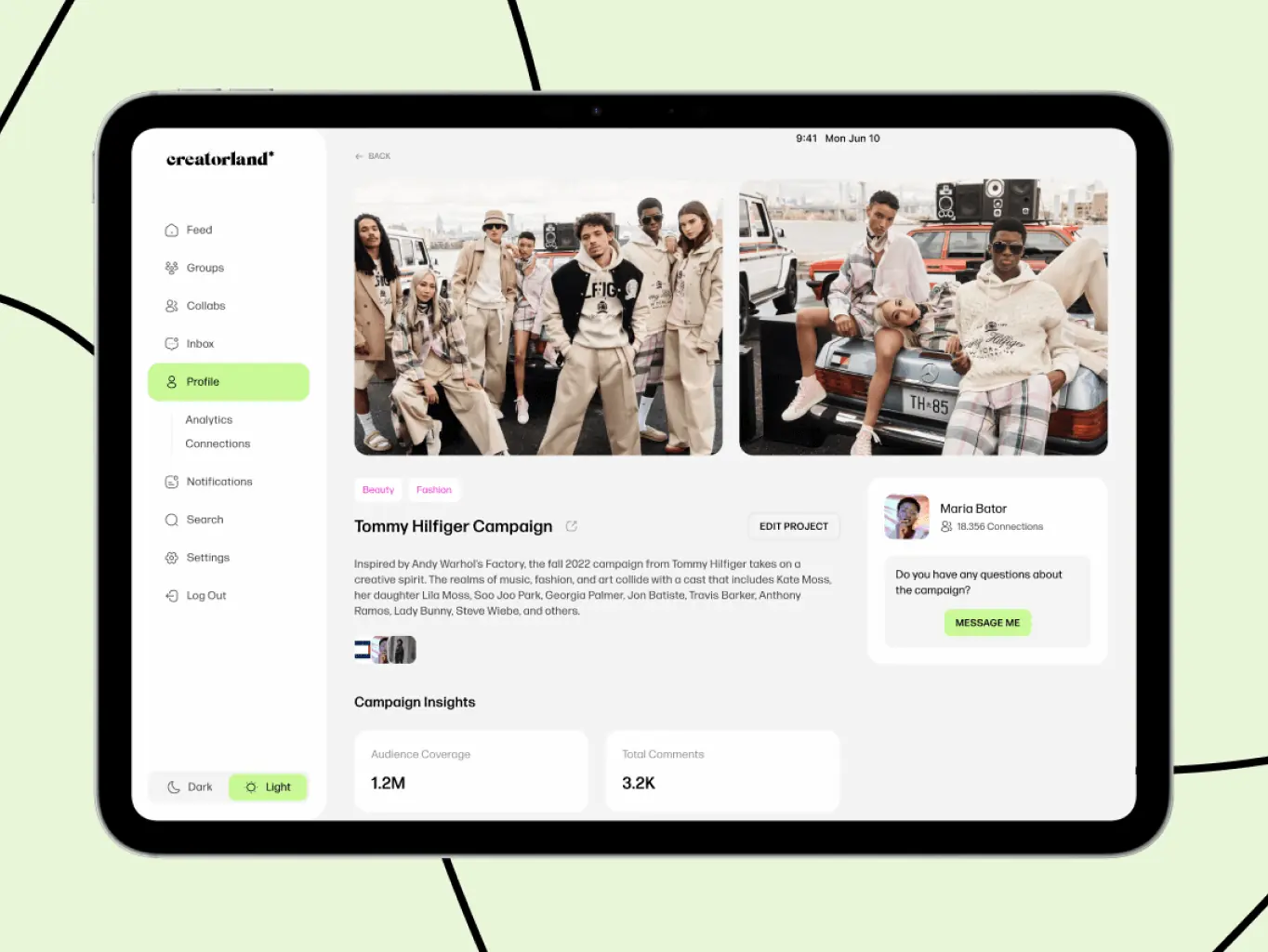 Creatorland – revolutionizing networking for Gen Z creators - Website Development - Photo 2