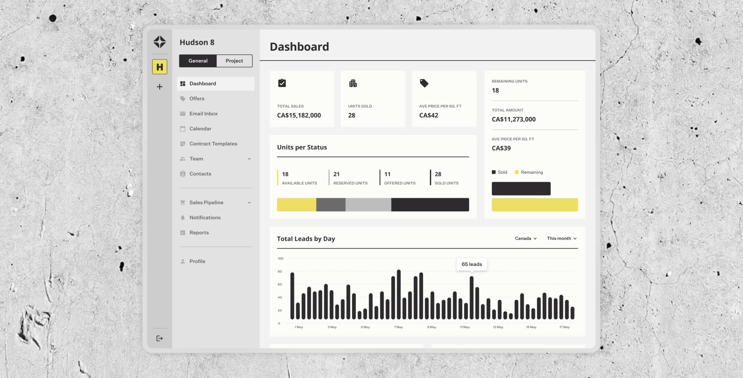 AIRES – AI-powered CRM for real estate - Website Development - Photo 1
