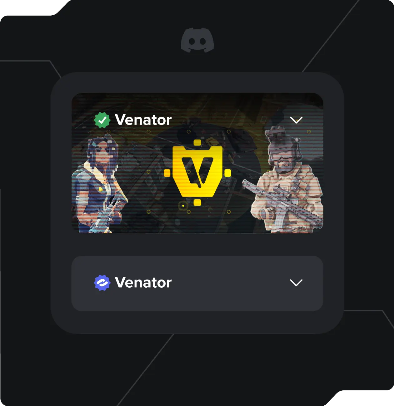 VENATOR – Branding for a futuristic crypto game - Website Development - Photo 3